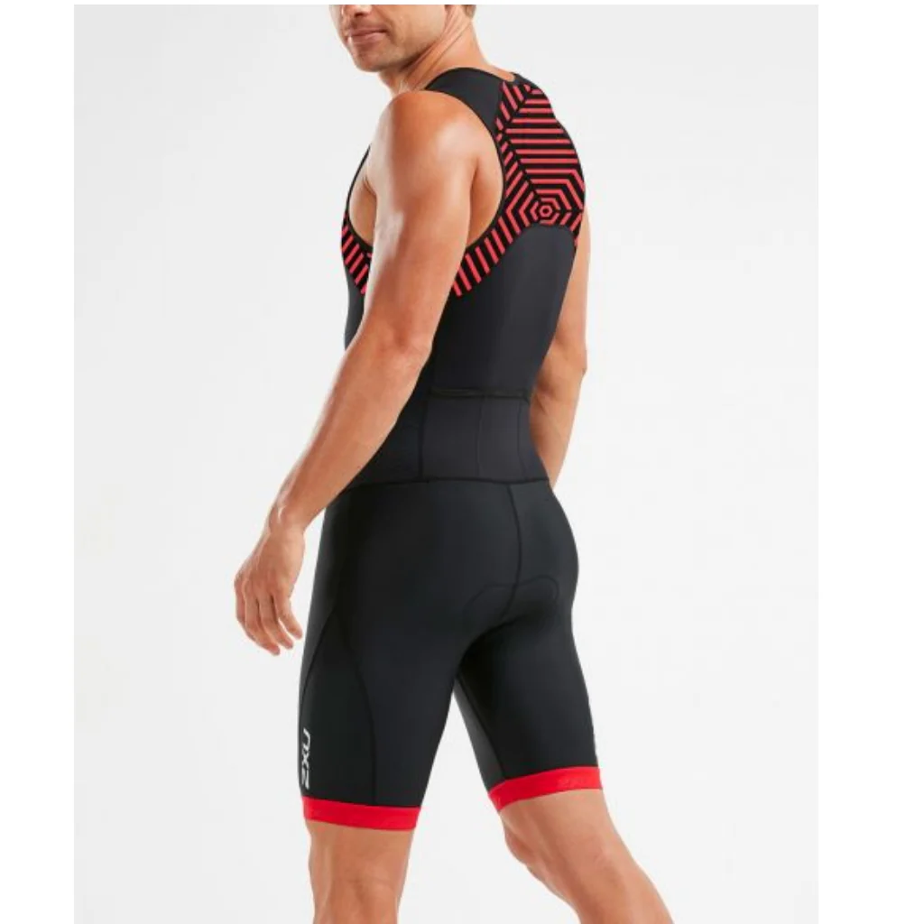 2XU Active TriSuit, Herren, schwarz/rot - Image 3