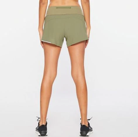 2XU Aero 4inch Shorts, Damen, Alpine/Silver Reflective - Image 2