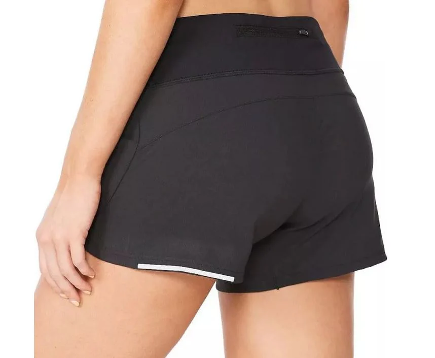 2XU Aero 4inch Shorts, Damen, Black/Silver Reflective - Image 2