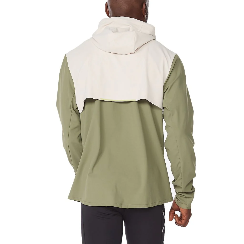 2XU Aero Jacket, Herren, Alpine/Kiwi Reflective, Kiwi/hellbeige - Image 2