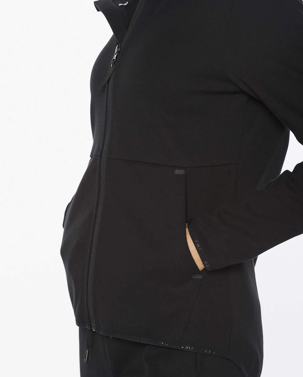 2XU Commute Full Zip Hoodie, Damen, Black - Image 3