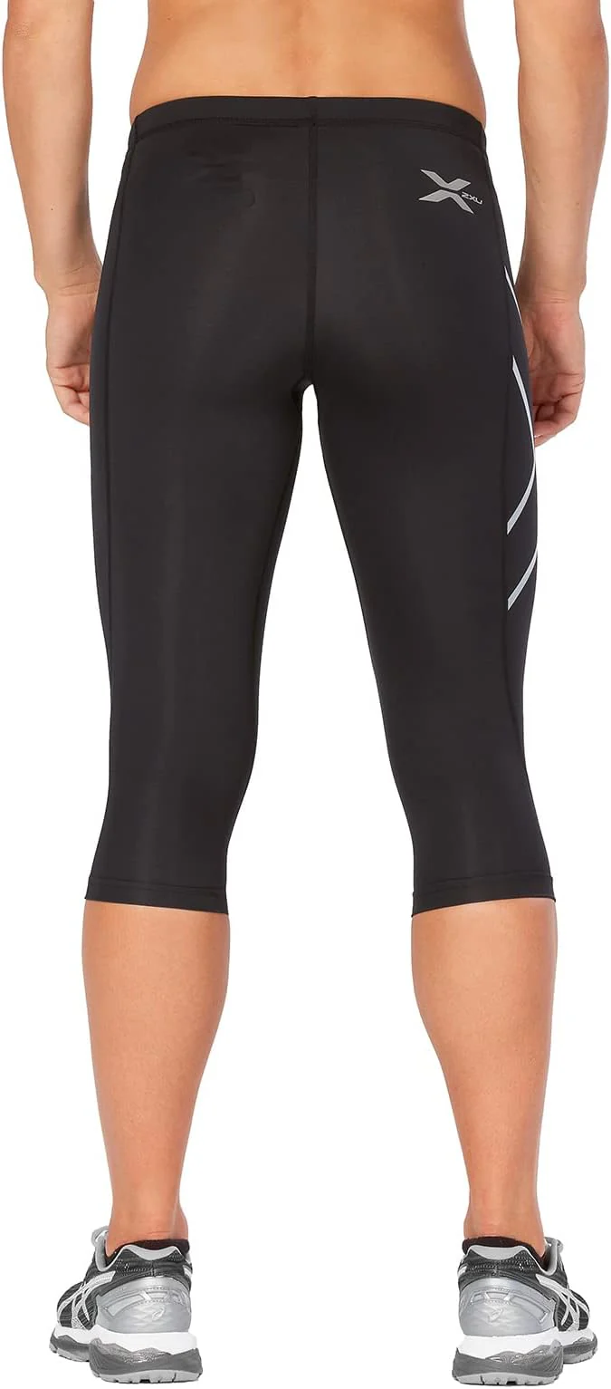 2XU Compression 3/4 Tights, Damen, Black/Black - Image 2