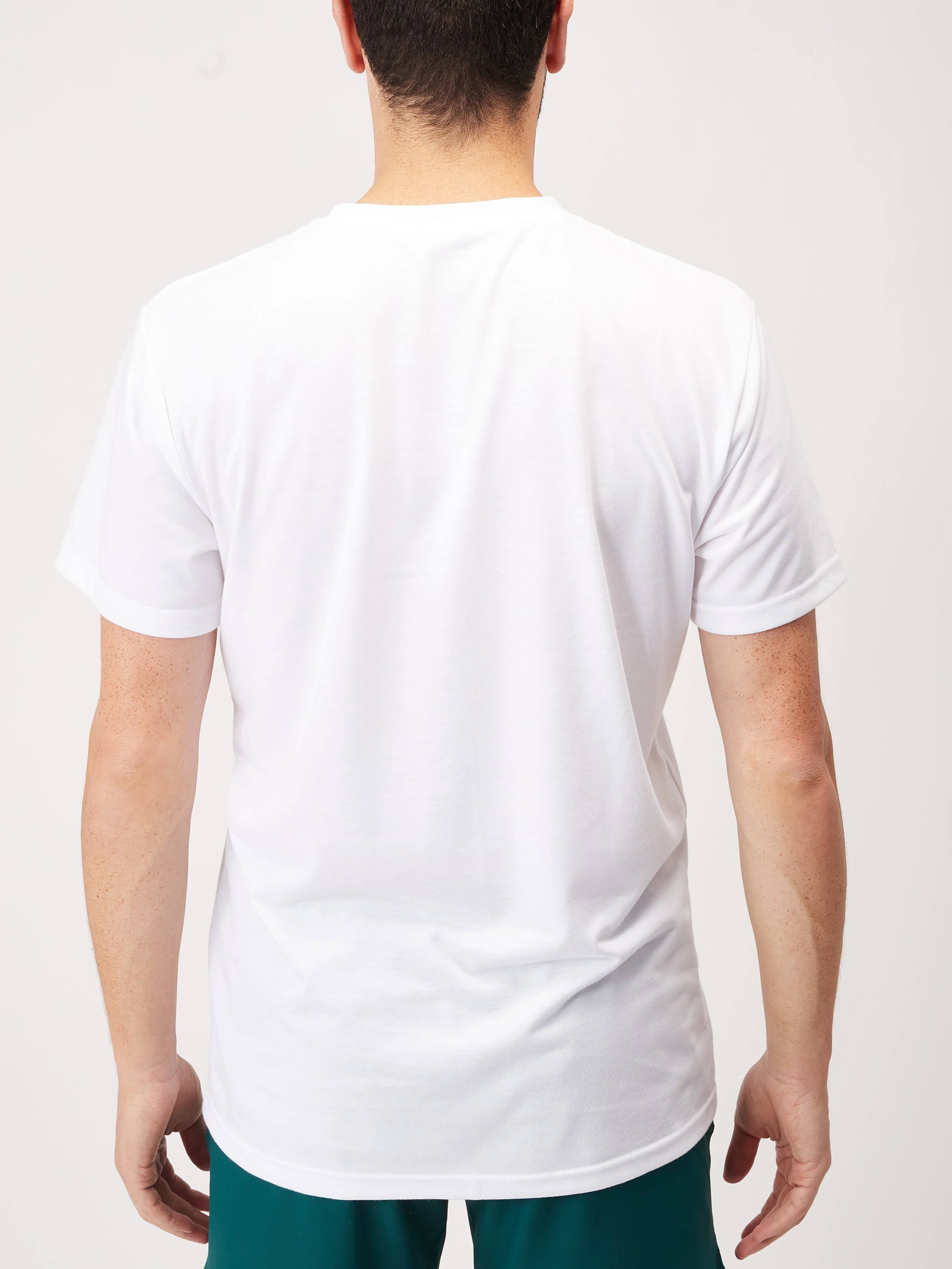 2XU Contender Tee, Herren, White/Trailscape - Image 2