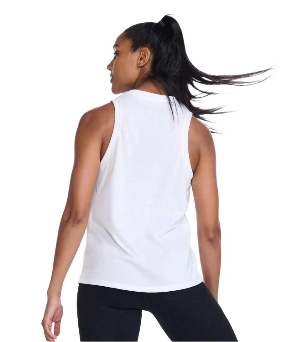 2XU Form Tank, Damen, White/Willow Green - Image 2