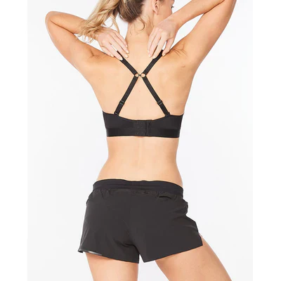 2XU Hi Impact Bra, Damen, Black/Black - Image 2