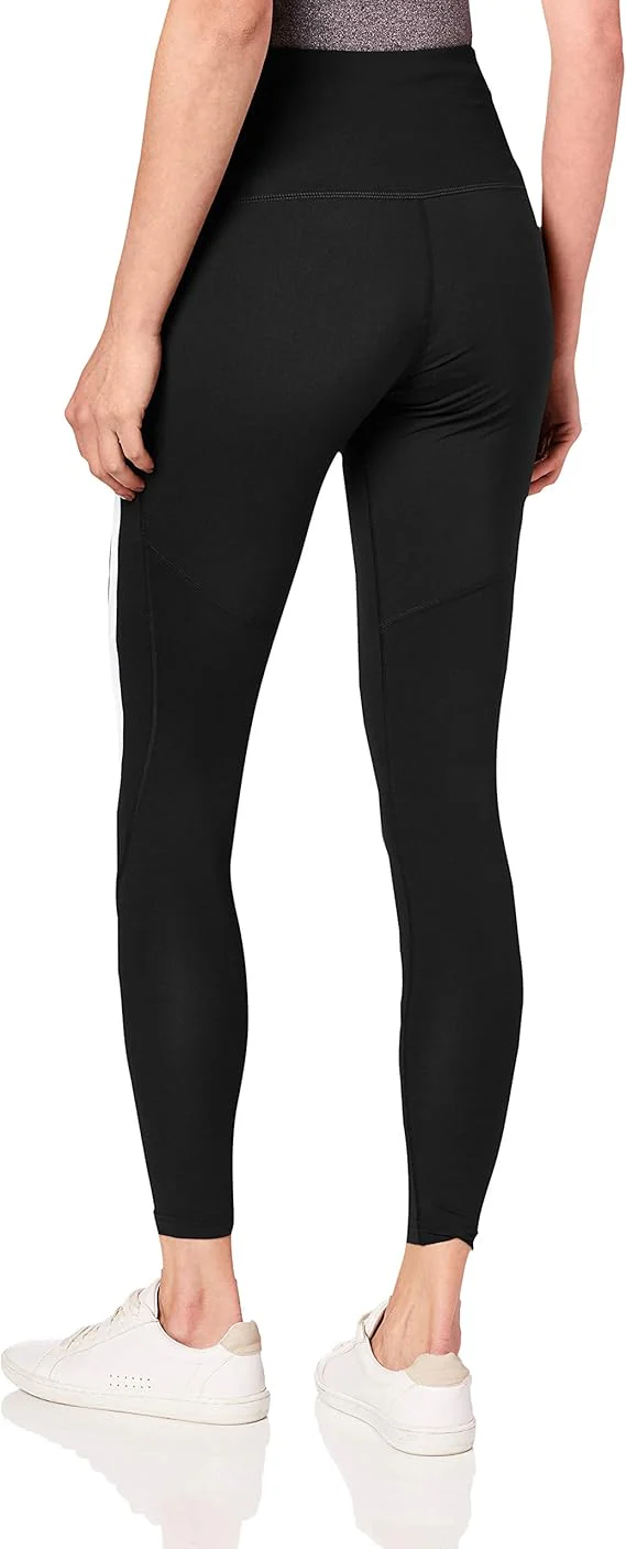 2XU Hi-Rise Compression 7/8 Tights, Damen, Laufhose, Black/Silver - Image 2
