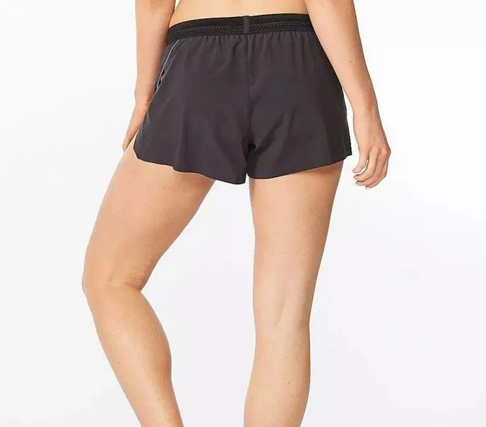 2XU Light Speed 3 Inch Shorts, Damen, Black/Black Reflective - Image 2
