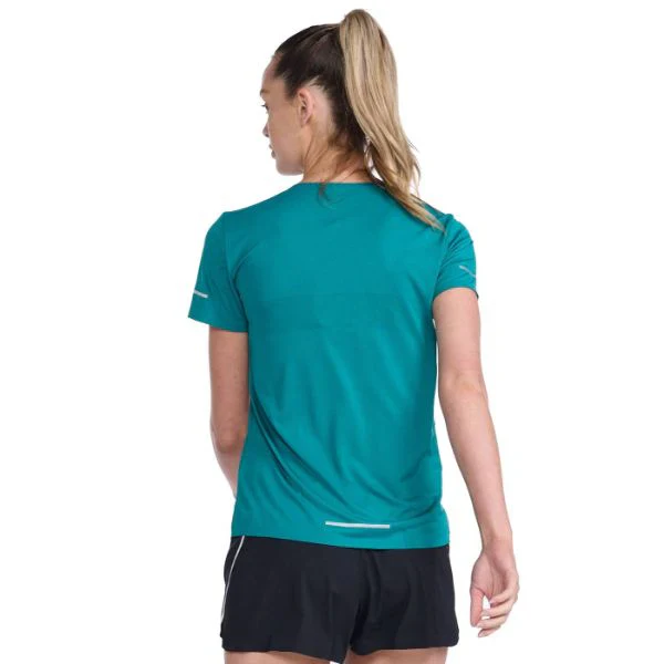 2XU Light Speed Tech Tee, T-Shirt, Damen, Jade/Silver Reflective - Image 2
