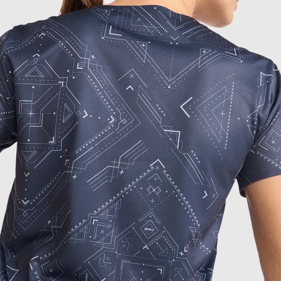 2XU Light Speed Tee, T-Shirt, Damen, Tech Bandana/Ink Reflective - Image 3