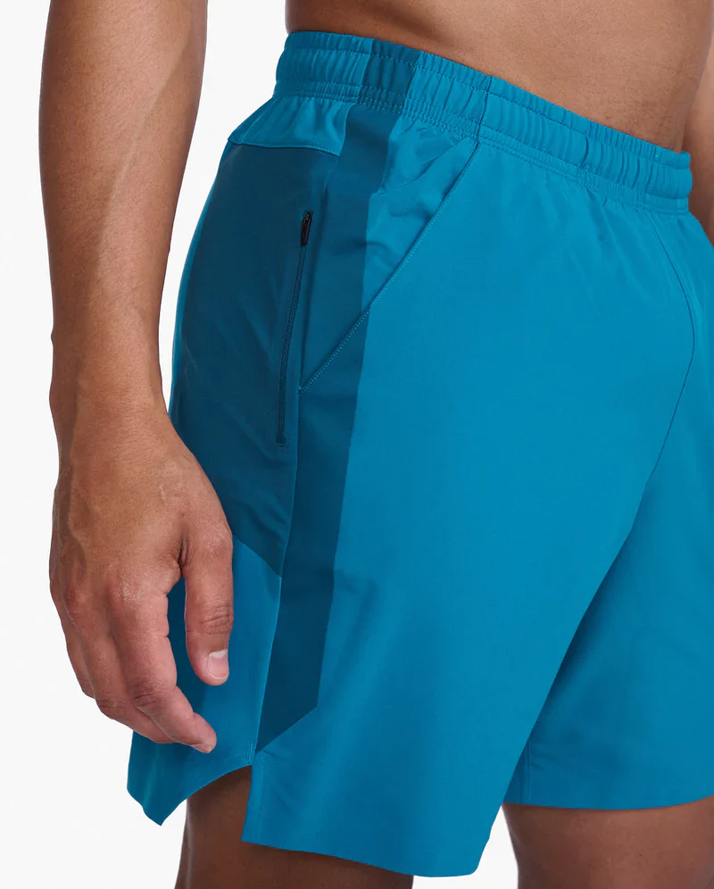 2XU Motion 8 Inch Shorts, Laufshort, Herren, Celestial/Dark Ocean - Image 3