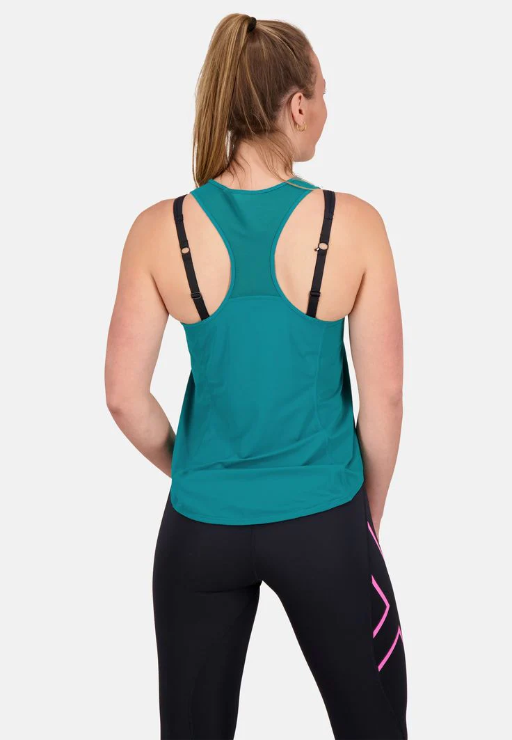 2XU Motion Mesh Tank, Laufshirt, Damen, Botanical/Mountain - Image 2