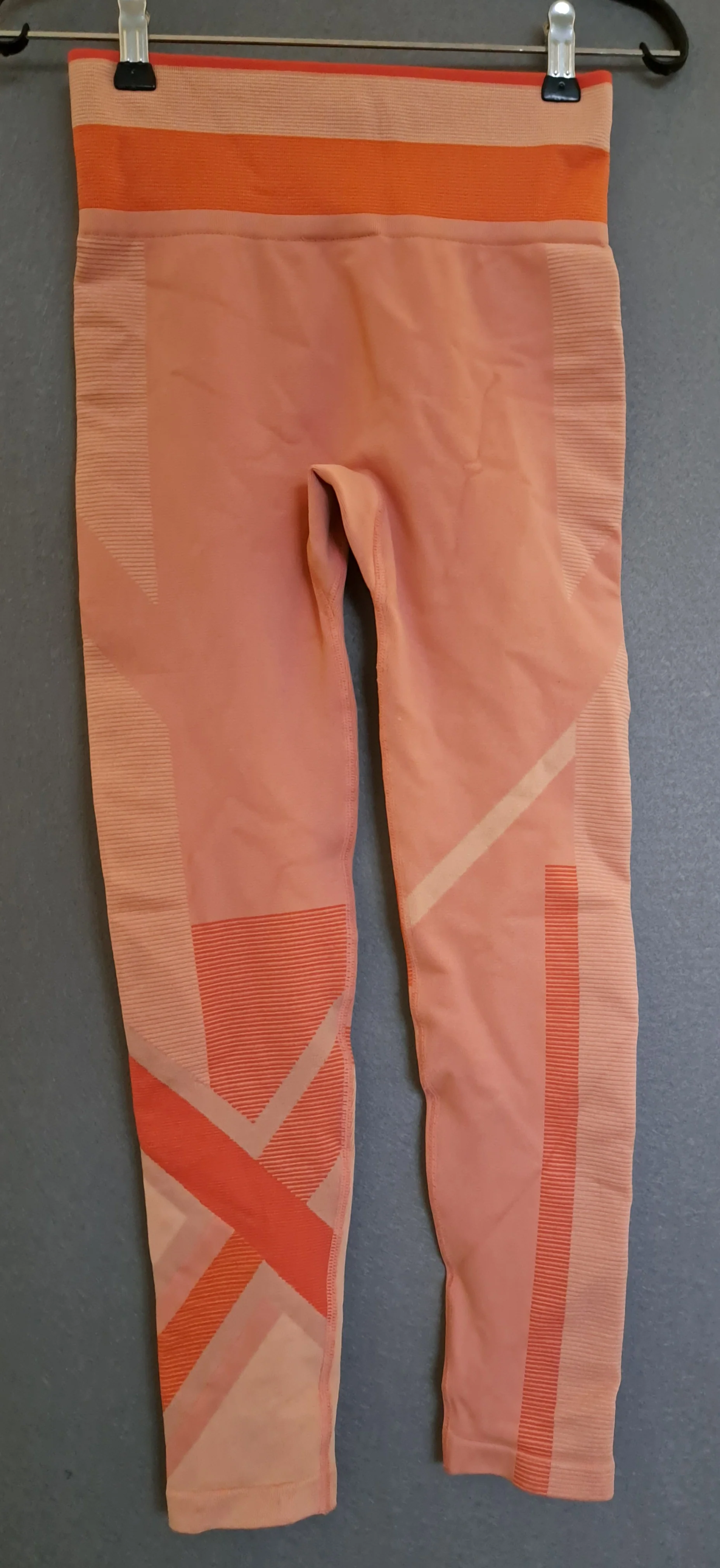 2XU Motion Tech Tights, Laufhose, Damen, Rosette/Peach Whip - Image 2