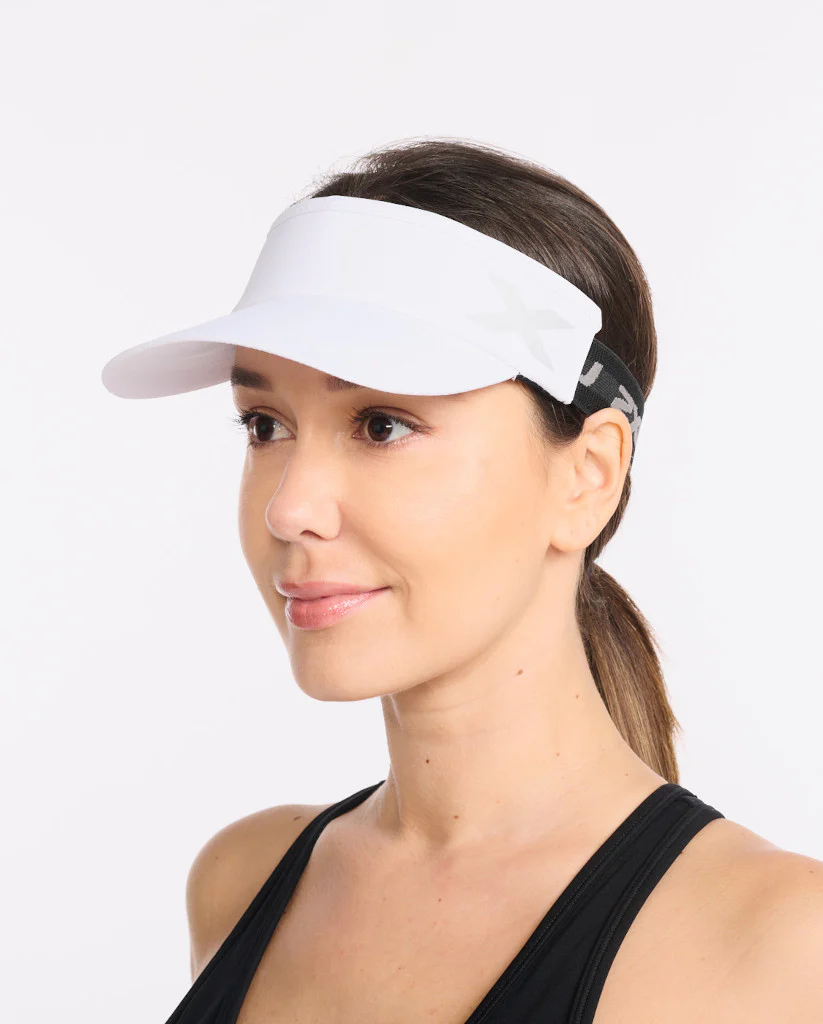 2XU Performance Visor, Unisex, weiß - Image 2