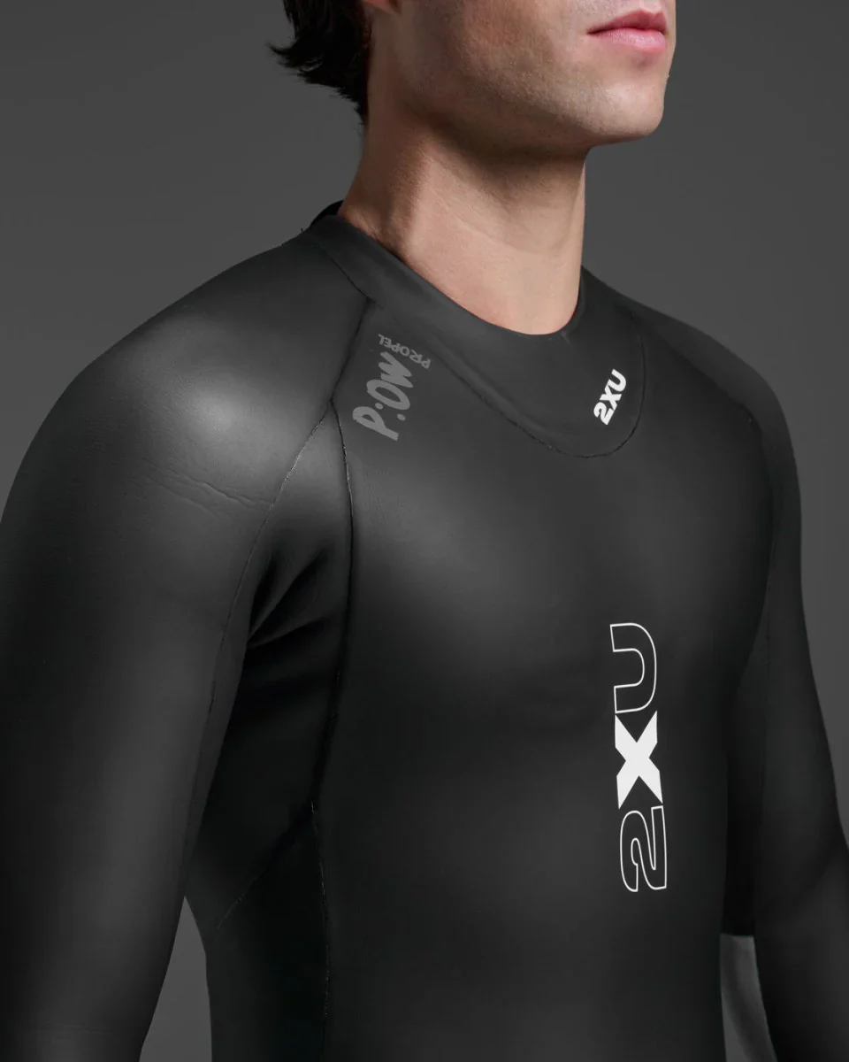 2XU Propel: Openwater, Neoprenanzug, Herren, Black/Bright Green - Image 3
