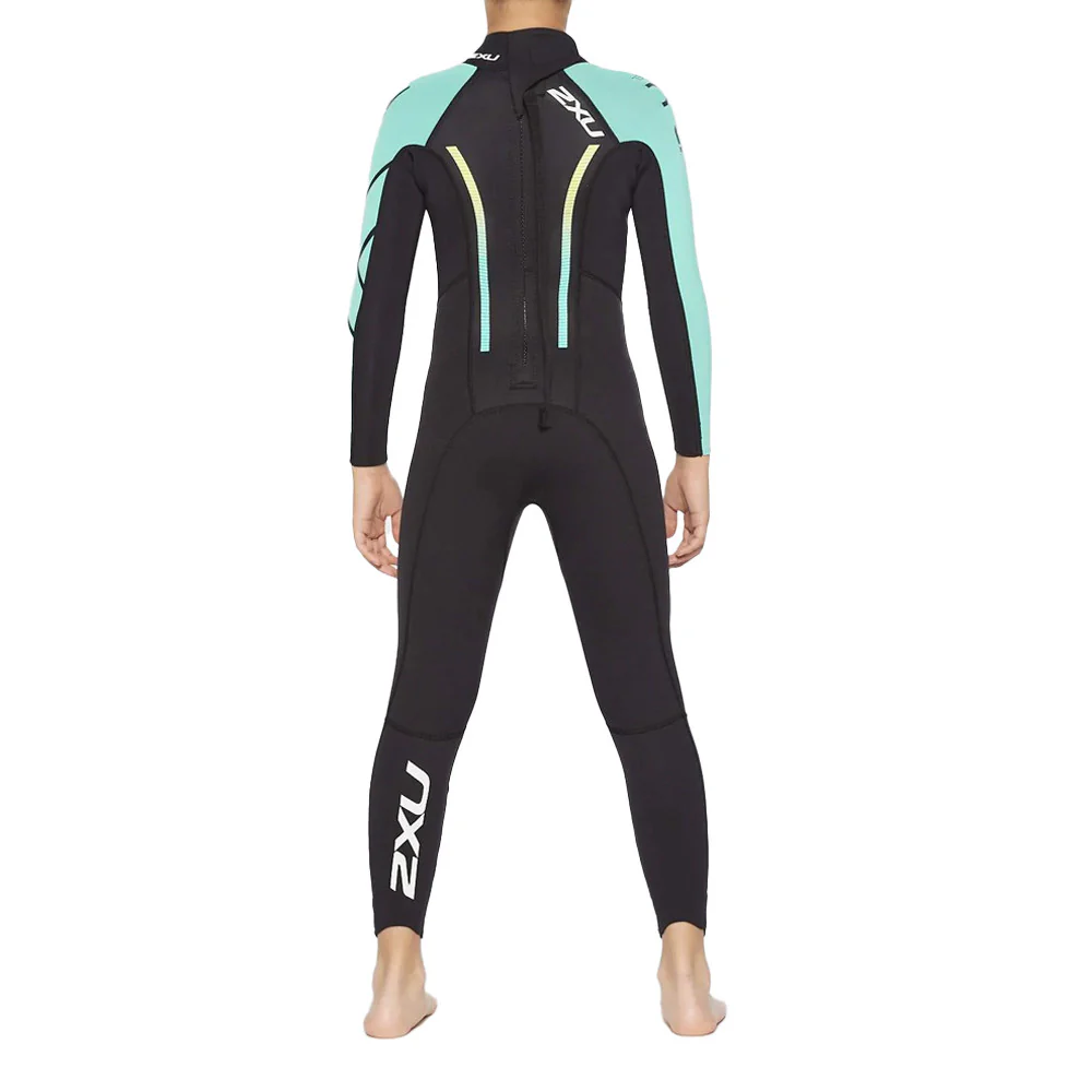 2XU Propel: Youth Wetsuit, Kinder, schwarz/türkies - Image 3