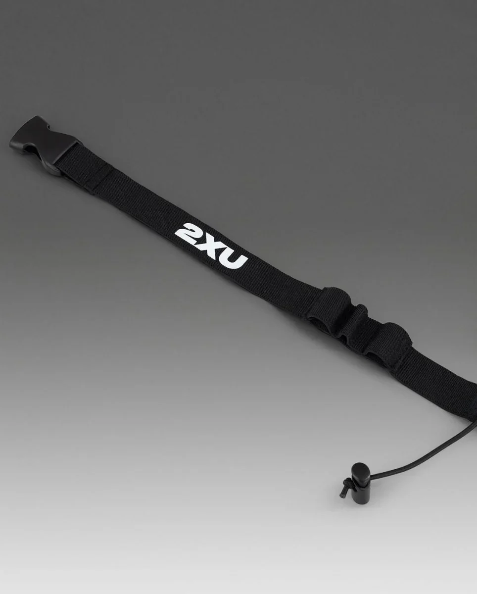 2XU Nutrition Race Belt, Renngürtel, Startnummernband, Startnummerngürtel, unisex, schwarz - Image 3