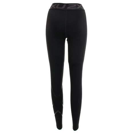 2XU Thermal Compression Tights, Damen, Laufhose, Black/Nero - Image 2