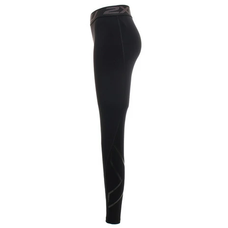 2XU Thermal Compression Tights, Damen, Laufhose, Black/Nero - Image 4