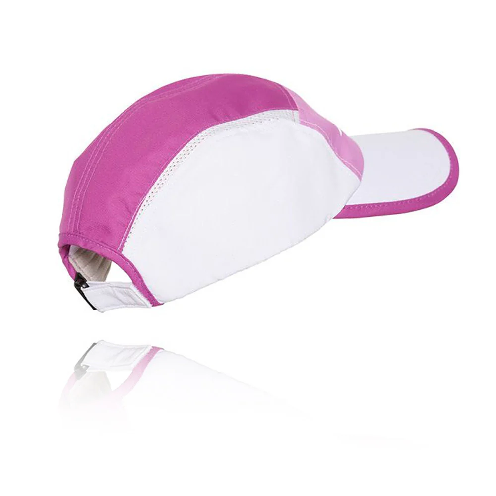 2XU Vented Run Cap, Unisex, Butterfly Effect White/White Reflective - Image 2