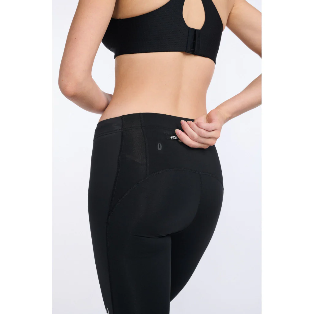 2XU Wind Defence Compression Tights, Damen, Laufhose, Black/Black reflective - Image 4