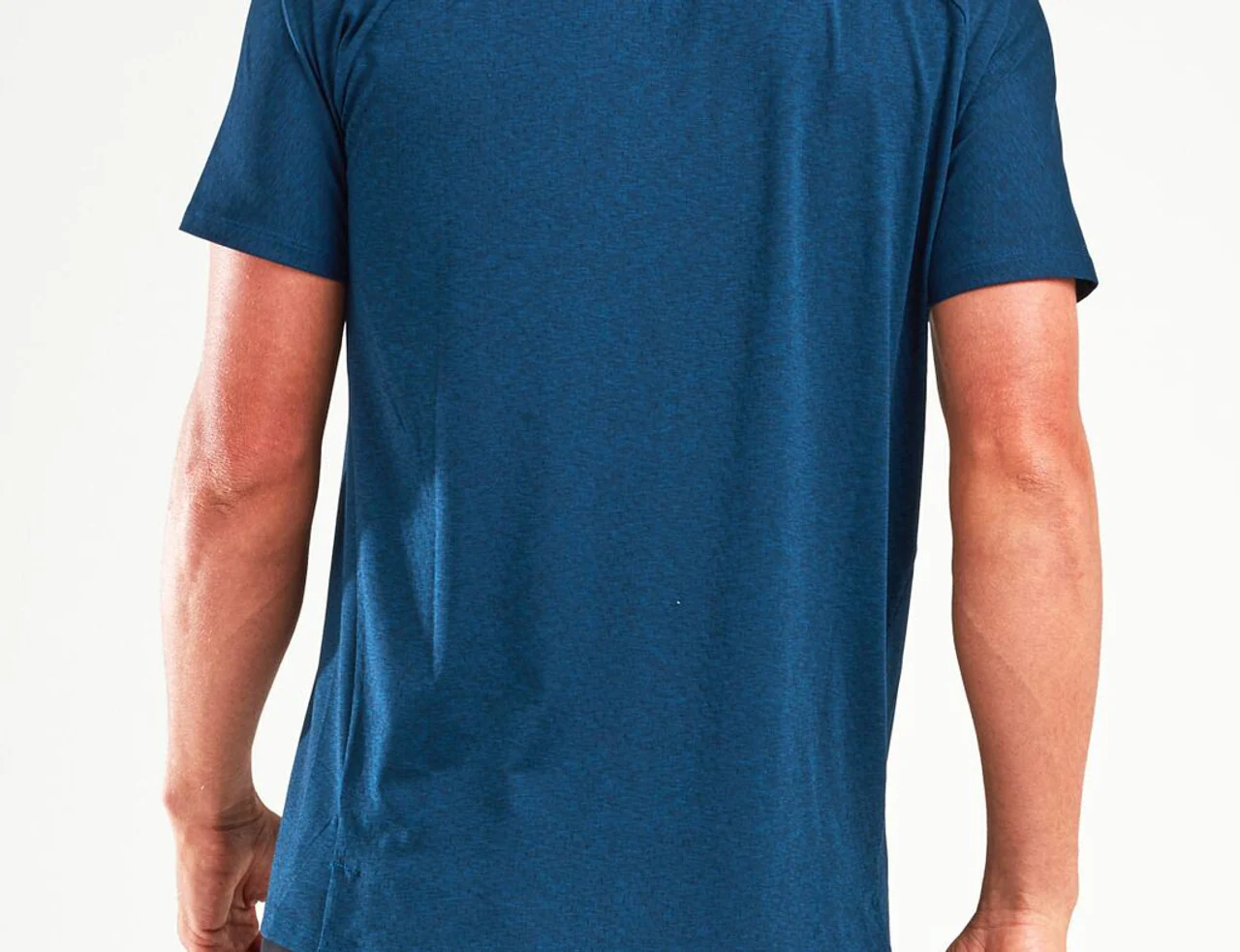2XU X-CTRL Short Sleeved Tee, Herren, Poseidon/Black - Image 2