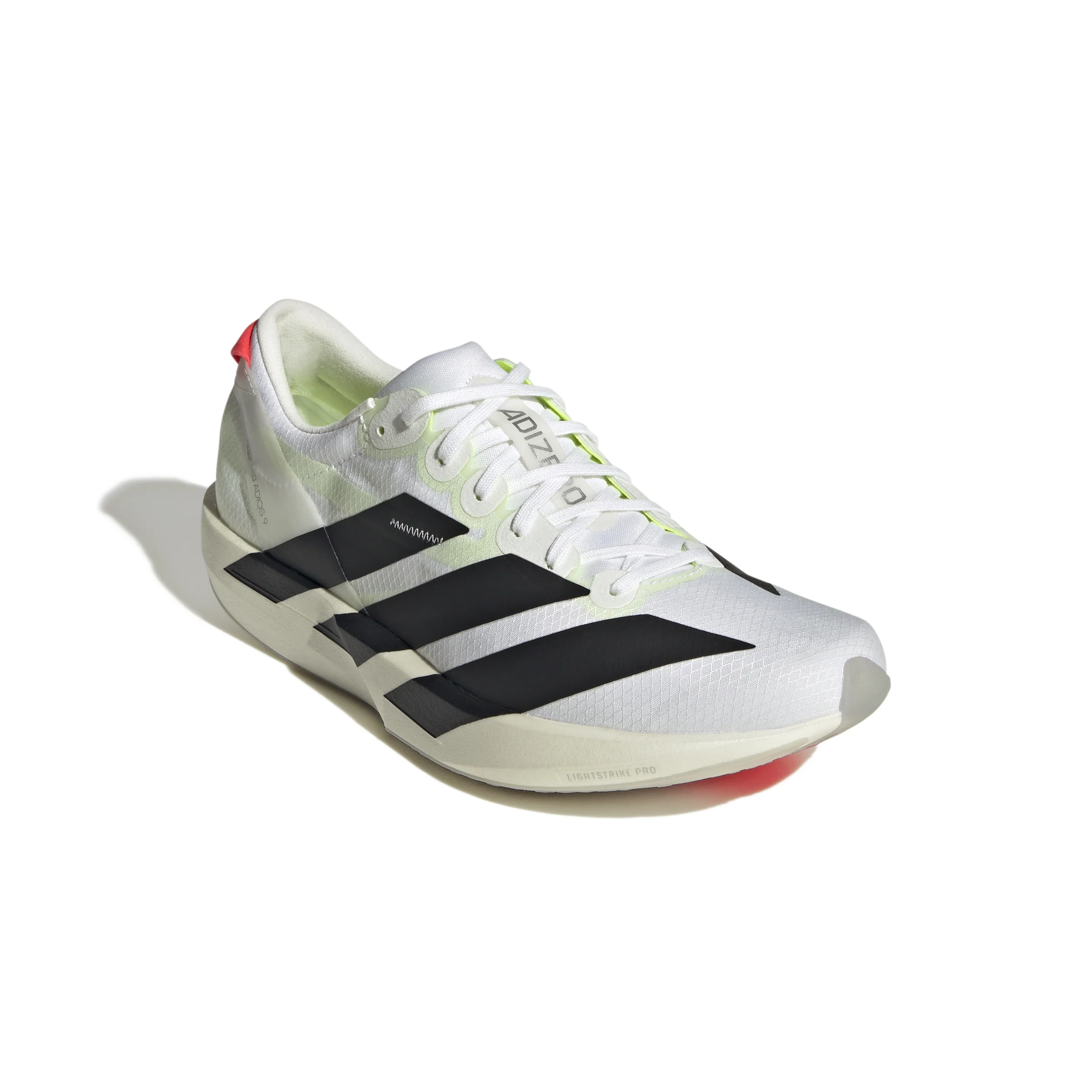 Adidas ADIZERO ADIOS 9, Laufschuh, Damen, Cloud White/Core Black/Lucid Red - Image 3