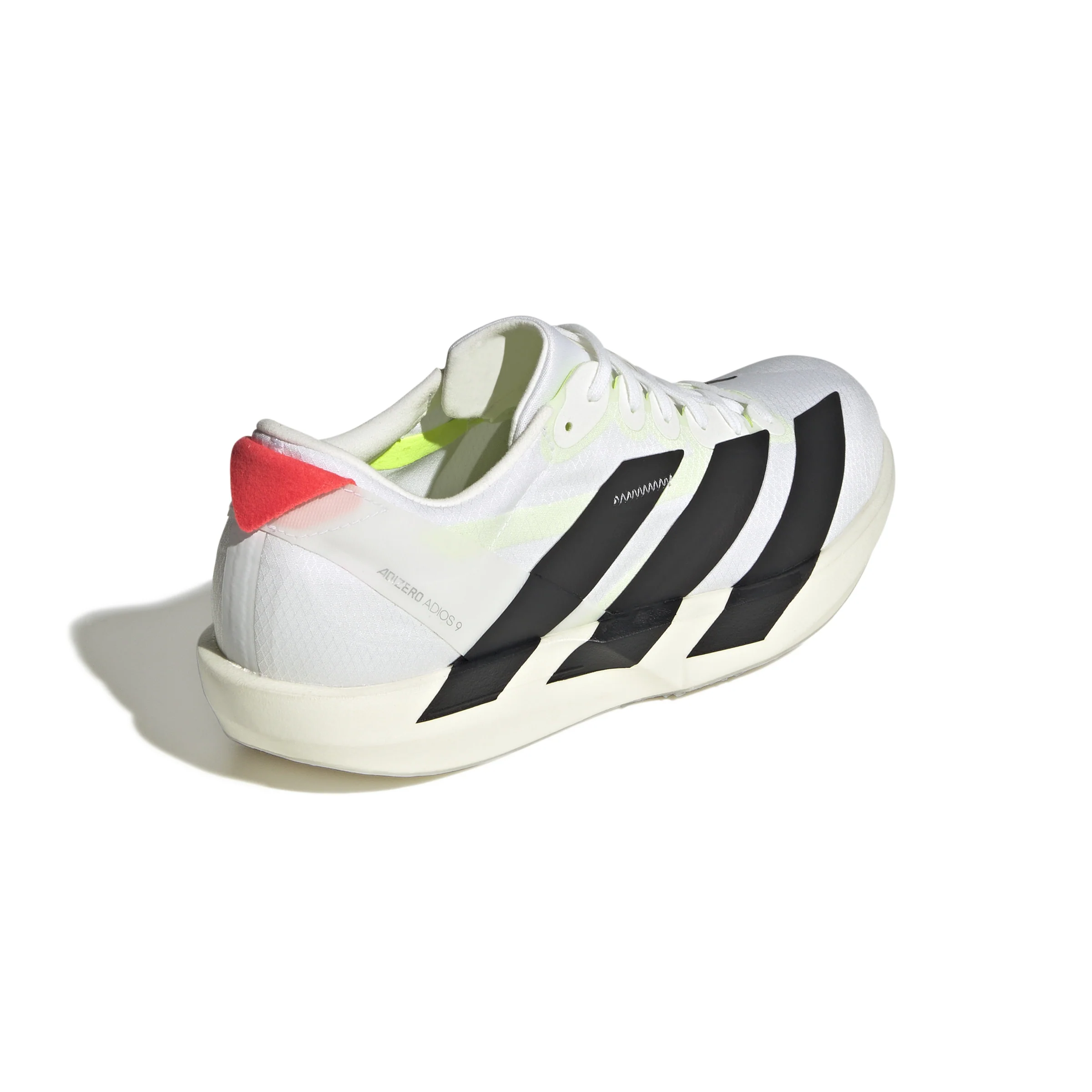 Adidas ADIZERO ADIOS 9, Laufschuh, Damen, Cloud White/Core Black/Lucid Red - Image 4