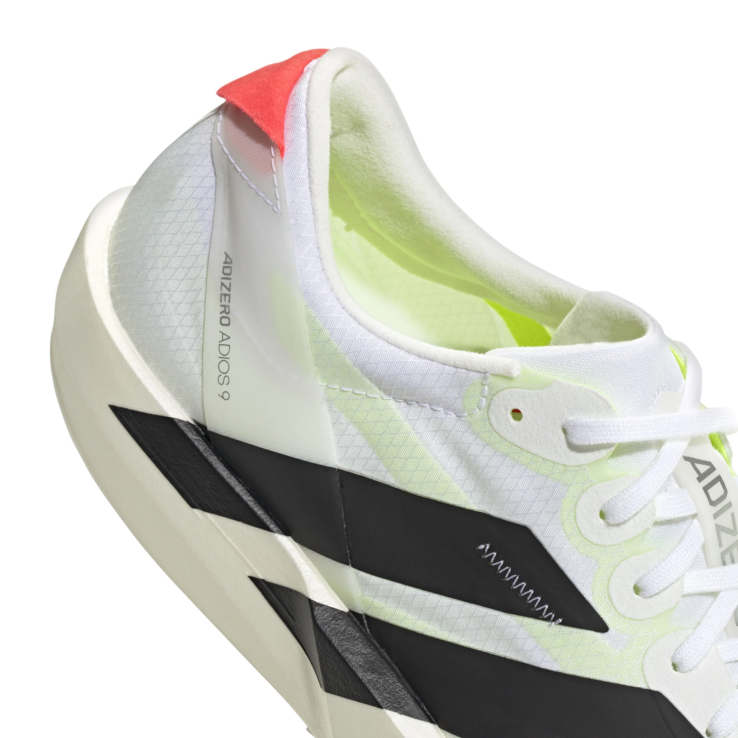 Adidas ADIZERO ADIOS 9, Laufschuh, Damen, Cloud White/Core Black/Lucid Red - Image 6