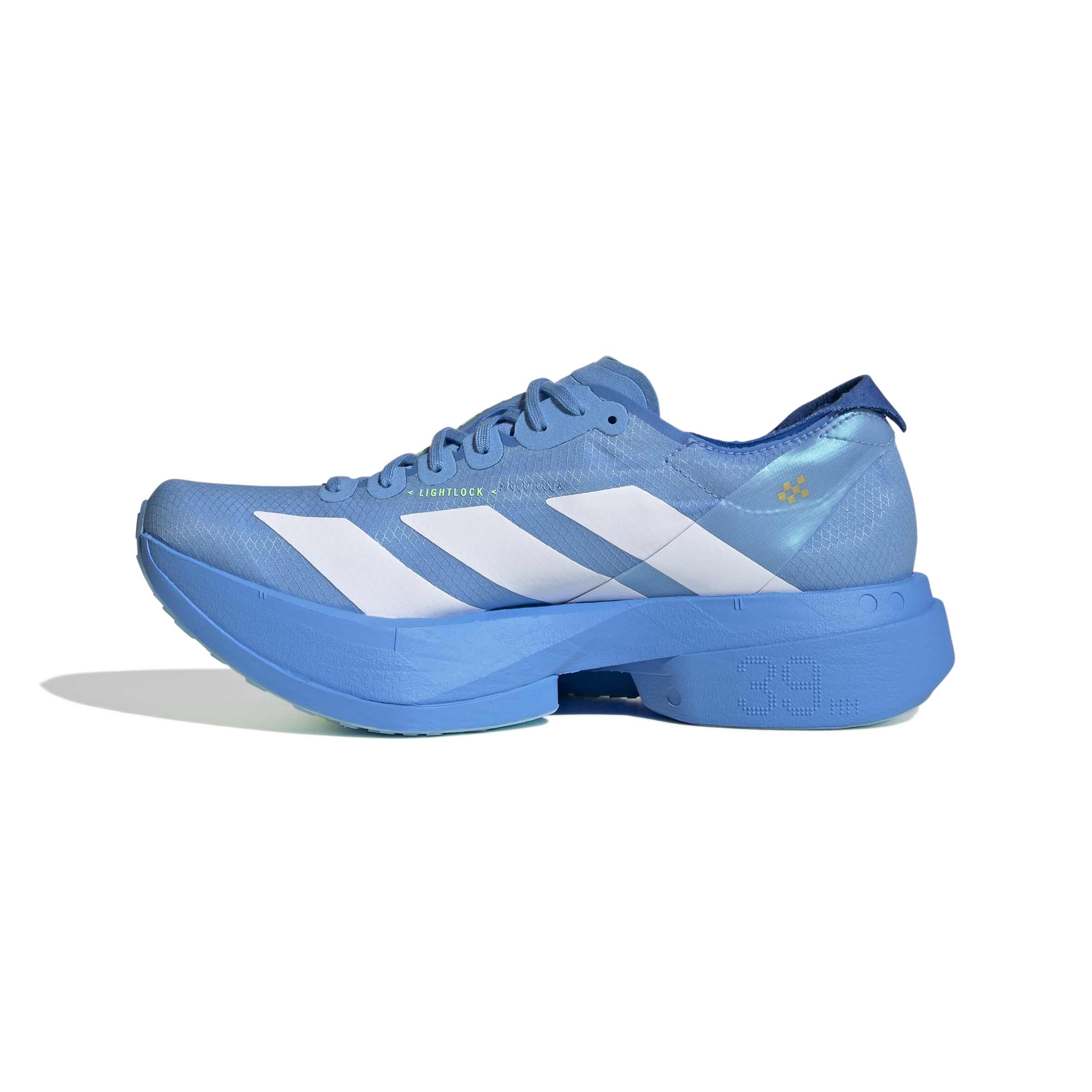 Adidas ADIZERO ADIOS Pro 4, Laufschuh, Damen, White/White/Lime Burst - Image 2