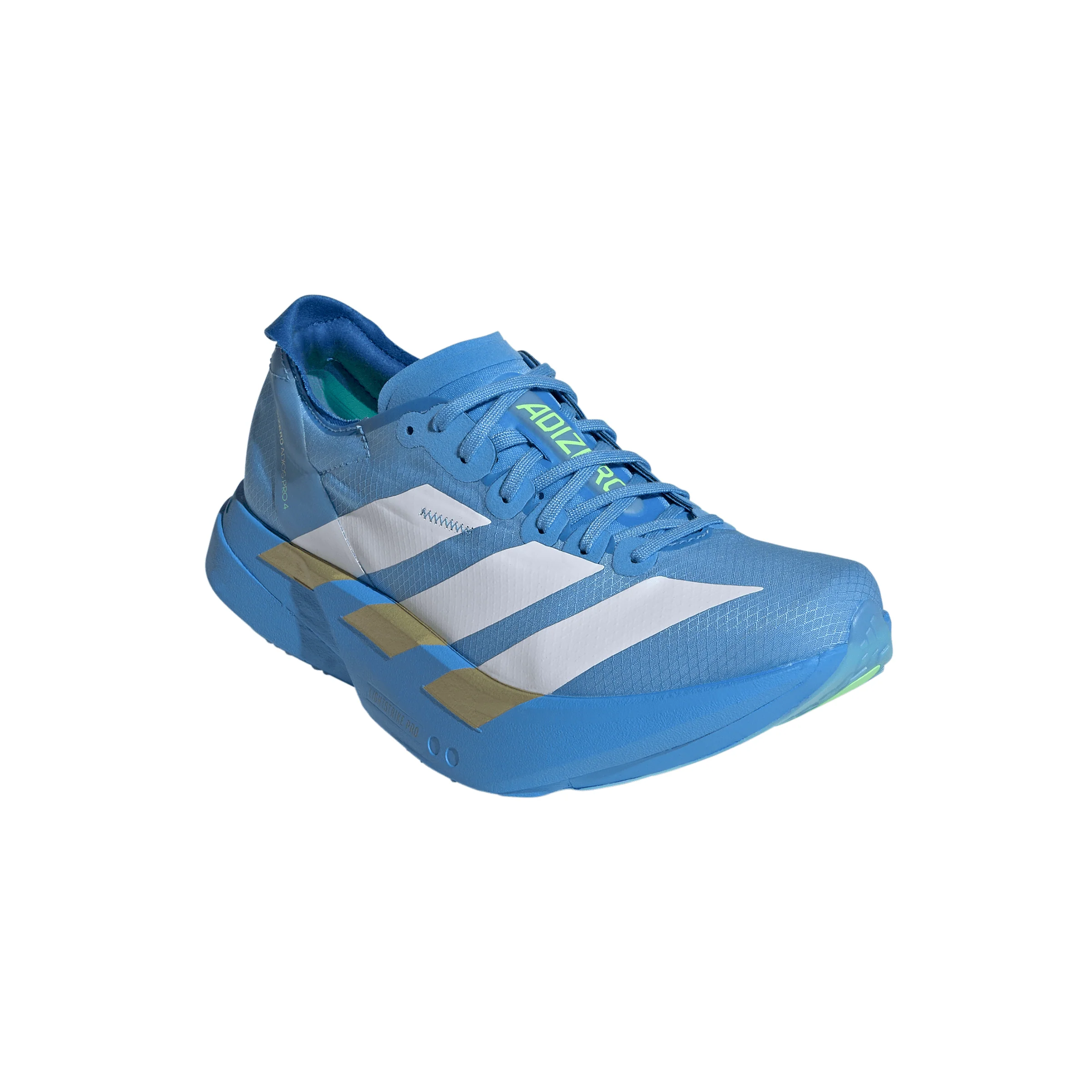 Adidas ADIZERO ADIOS Pro 4, Laufschuh, Damen, White/White/Lime Burst - Image 3