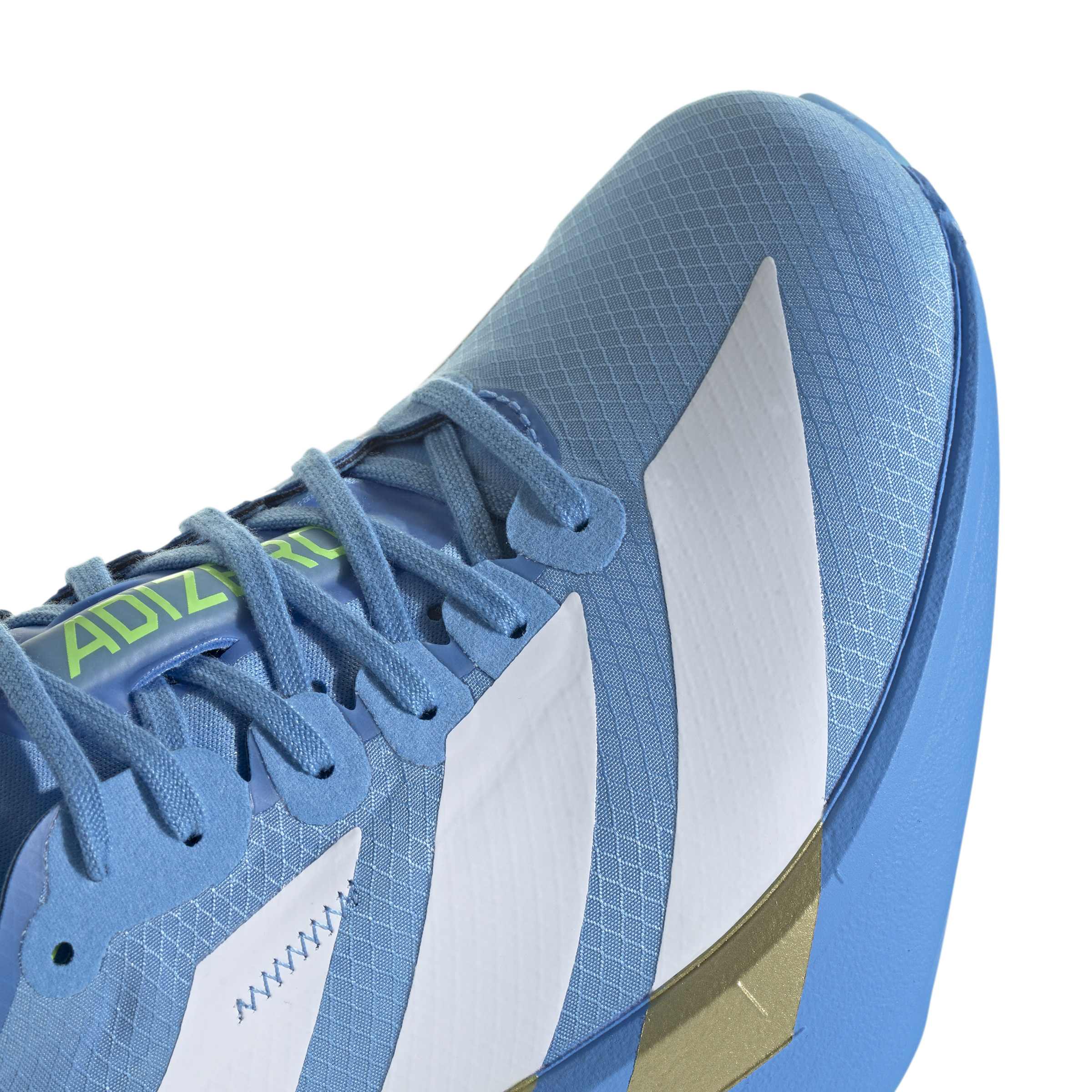 Adidas ADIZERO ADIOS Pro 4, Laufschuh, Damen, White/White/Lime Burst - Image 7