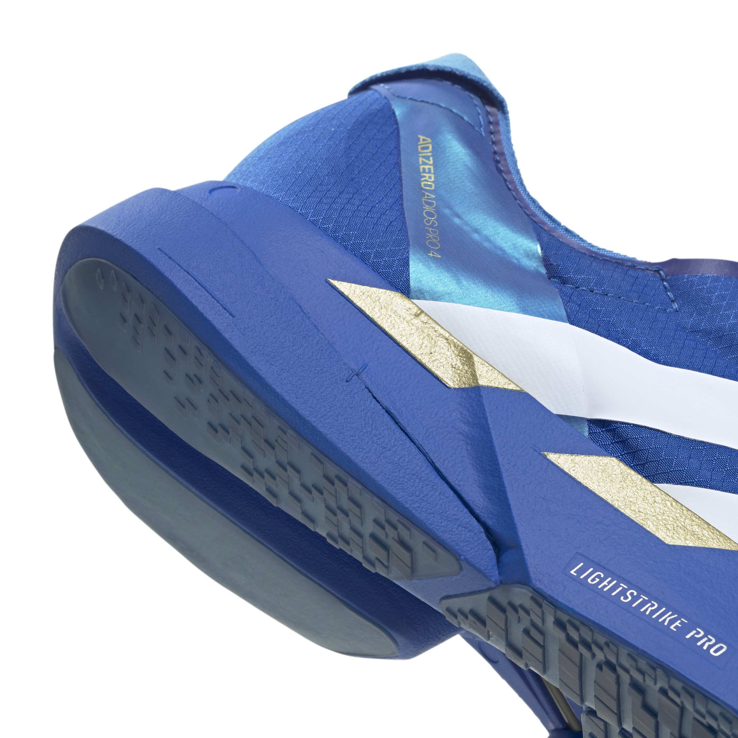 Adidas ADIZERO ADIOS PRO 4, Laufschuh, Herren, Blue/White/Lime Burst - Image 6