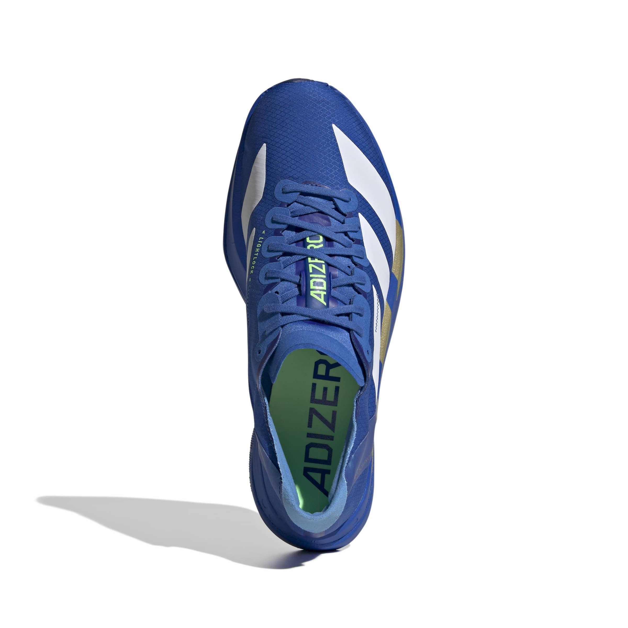 Adidas ADIZERO ADIOS PRO 4, Laufschuh, Herren, Blue/White/Lime Burst - Image 8