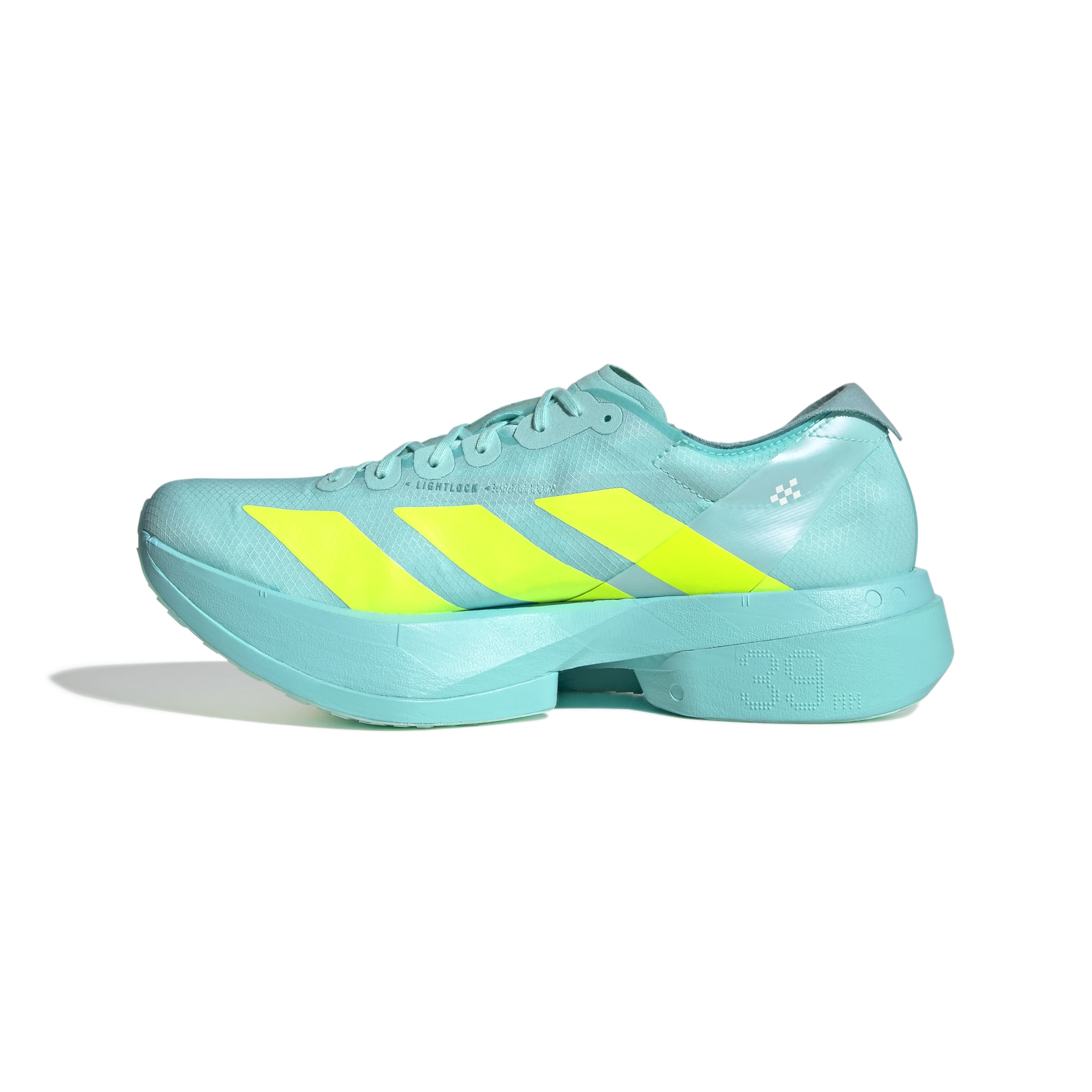 Adidas ADIZERO ADIOS PRO 4, Laufschuh, Herren, Flash Aqua/Lucid Lemon/Mint Ton - Image 2