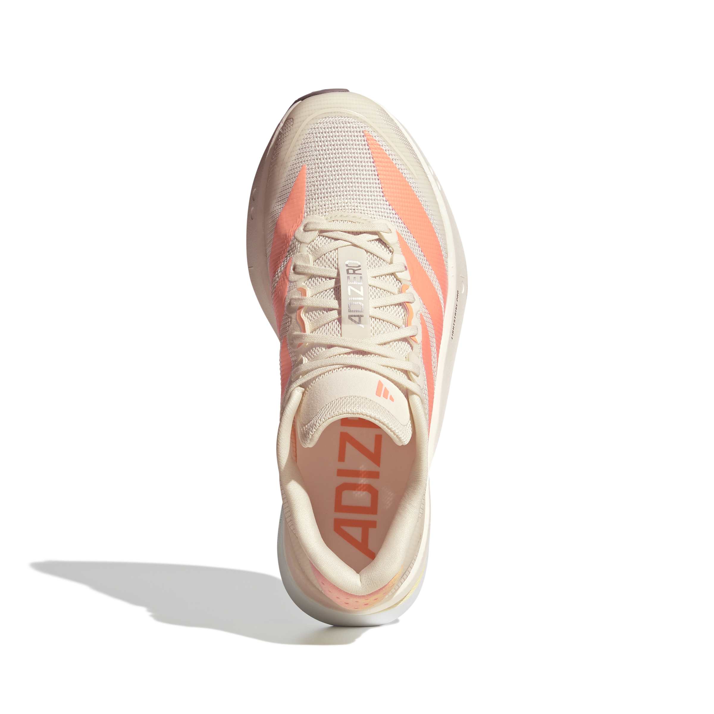 Adidas ADIZERO BOSTON 13, Laufschuh, Damen, Off White/Beam Orange/Acid Orange - Image 8