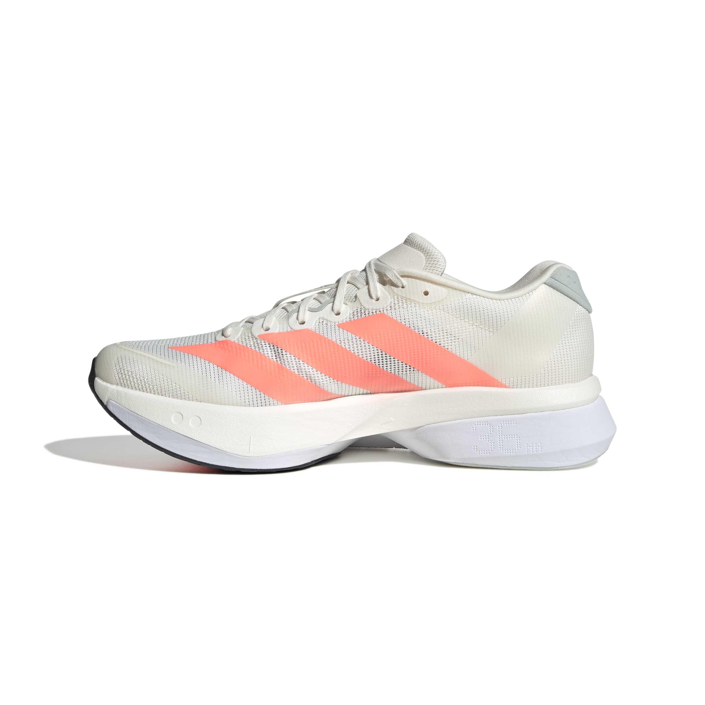 Adidas ADIZERO BOSTON 13, Laufschuh, Herrren, Off White / Lucid Orange / Grey - Image 2