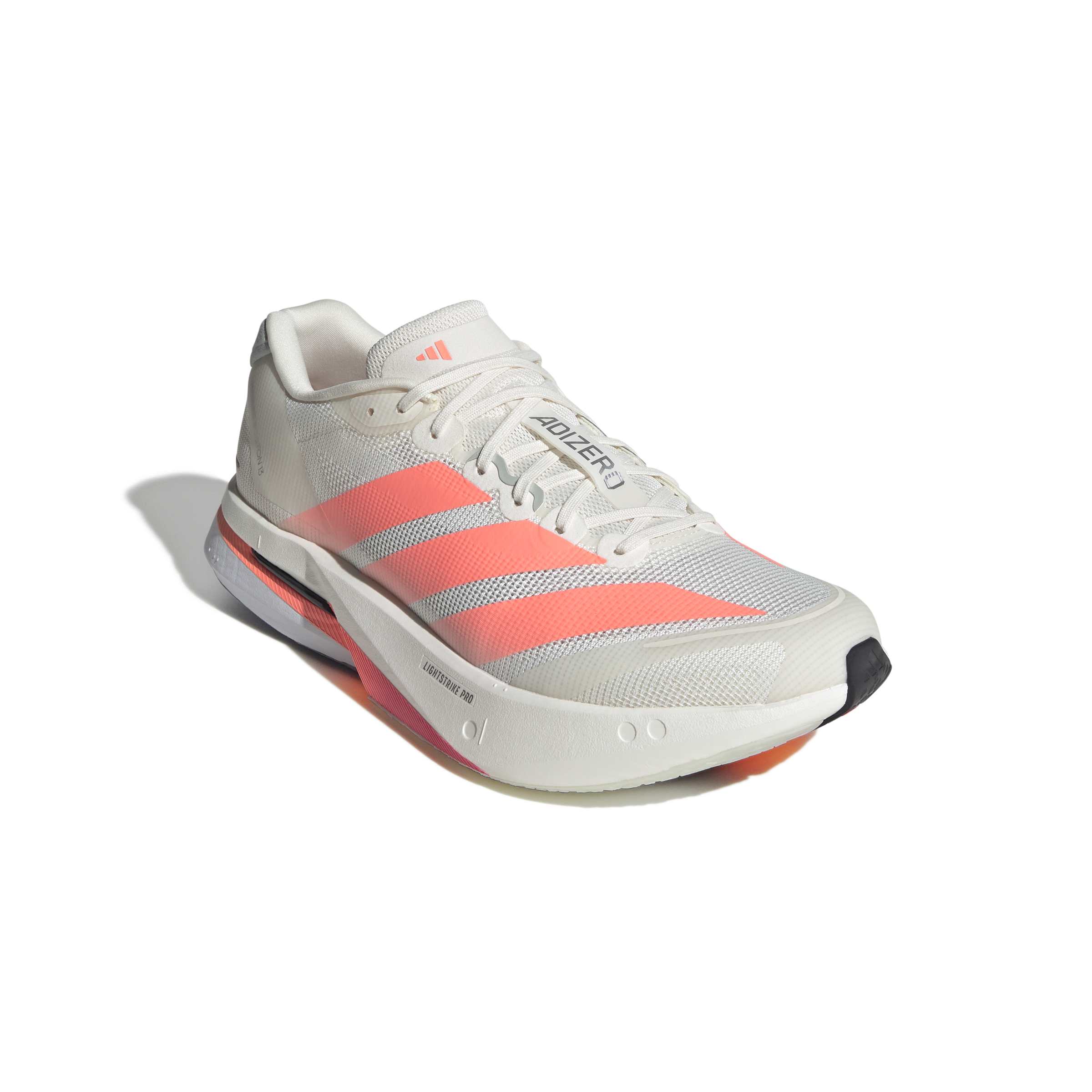 Adidas ADIZERO BOSTON 13, Laufschuh, Herrren, Off White / Lucid Orange / Grey - Image 3