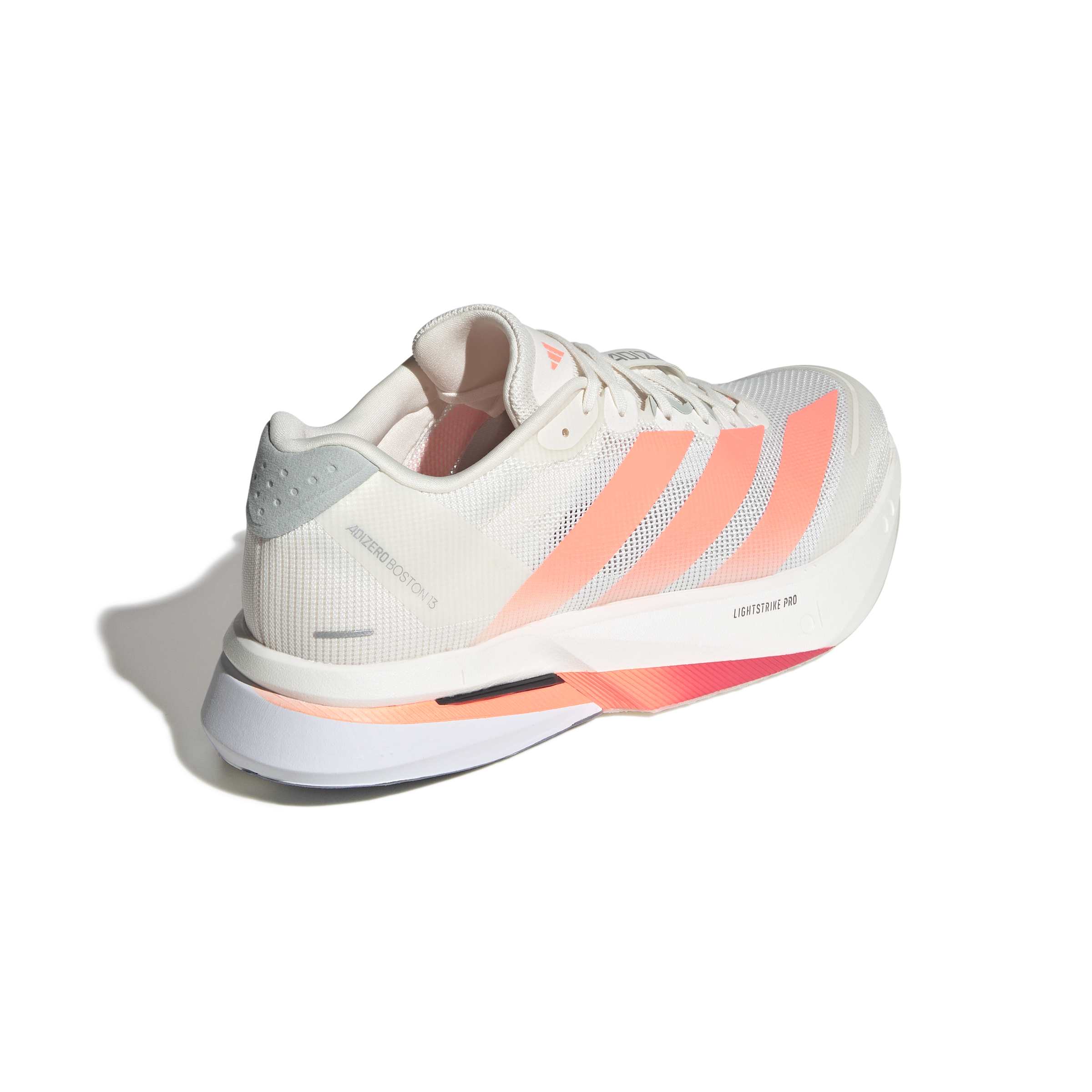 Adidas ADIZERO BOSTON 13, Laufschuh, Herrren, Off White / Lucid Orange / Grey - Image 4