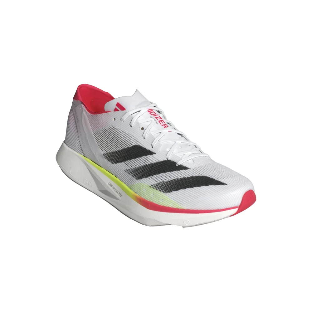 Adidas ADIZERO TAKUMI SEN 10, Laufschuh, Herrren, Cloud White/Core Black/Lucid Red - Image 5