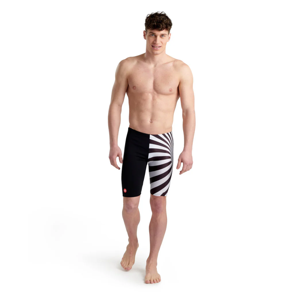 Arena Jammer Crazy Placement, Badehose, Short, Herren, black/black/multi, schwarz/weiß - Image 3