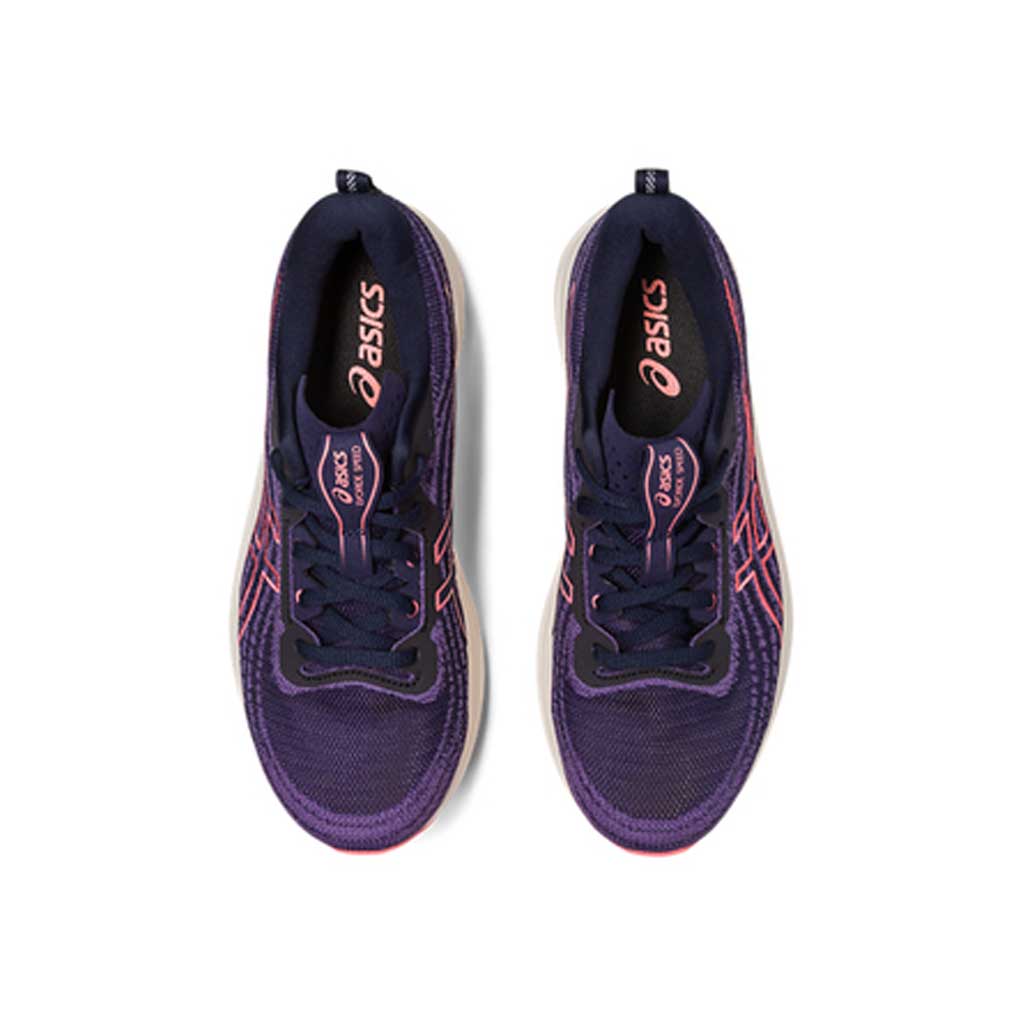 Asics EvoRide Speed, Damen, midnight/papaya, lila/dunkelblau/weiß - Image 4