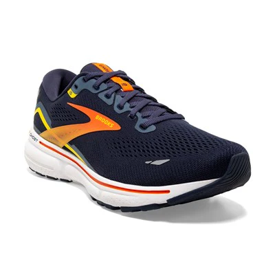 Brooks Ghost 15, Herren, Peacoat/Red/Yellow - Image 3