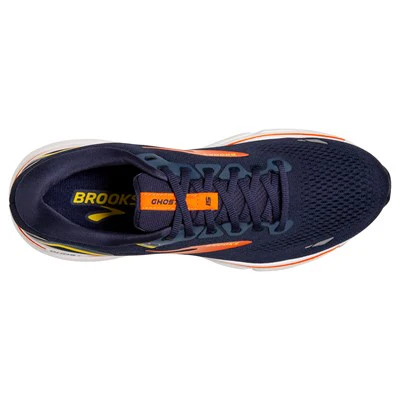 Brooks Ghost 15, Herren, Peacoat/Red/Yellow - Image 5