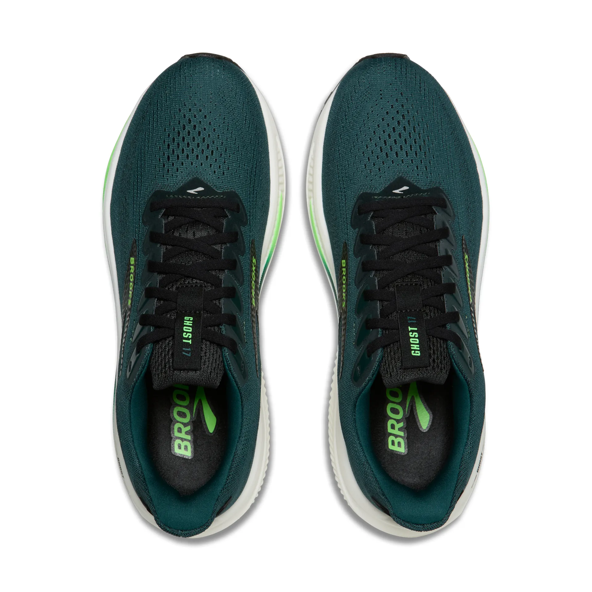 Brooks Ghost 17, Laufschuhe, Herren, Atlantic Deep/Black/Green - Image 5