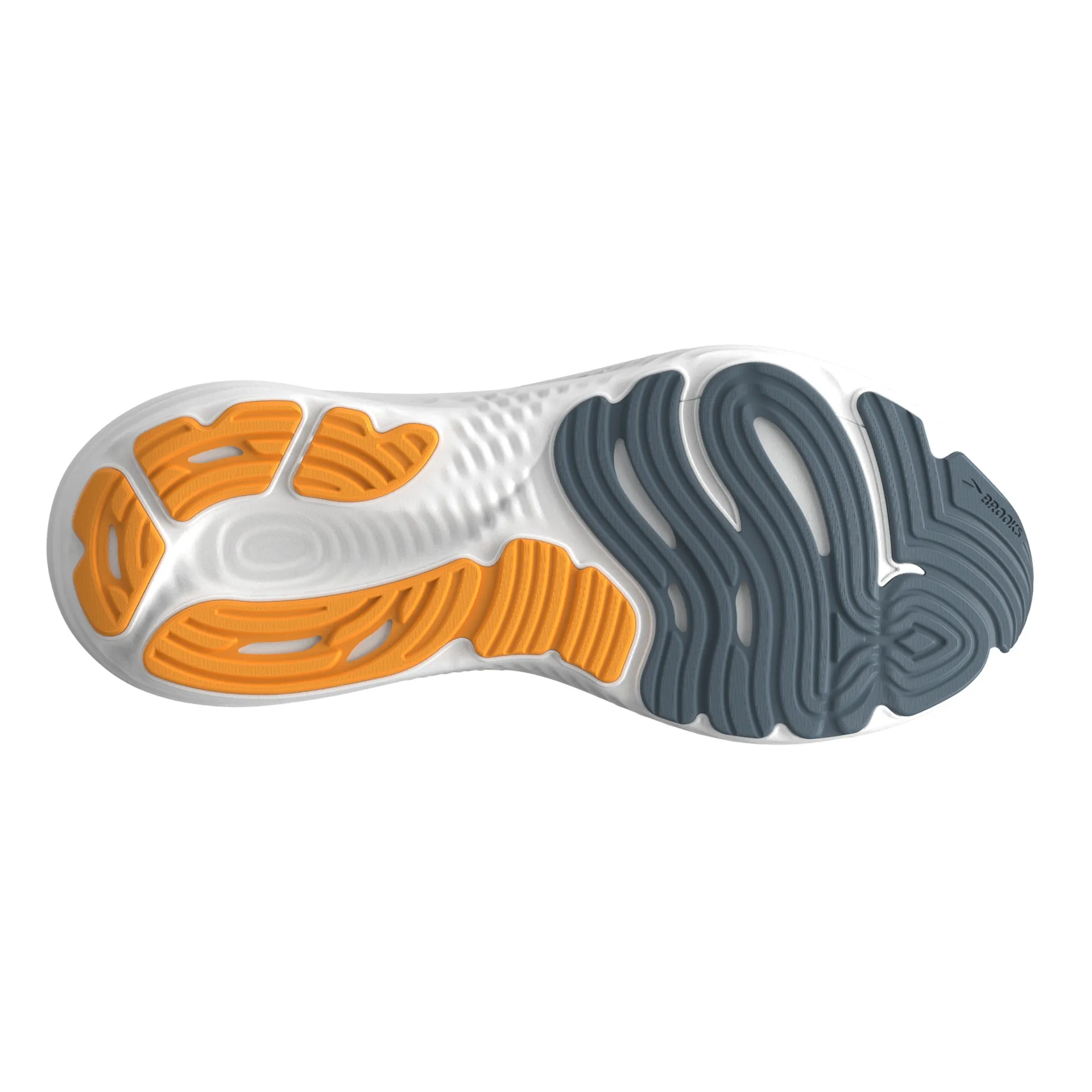 Brooks Glycerin 22, Laufschuh, Herren, Smoke/Stormy/Orange - Image 3