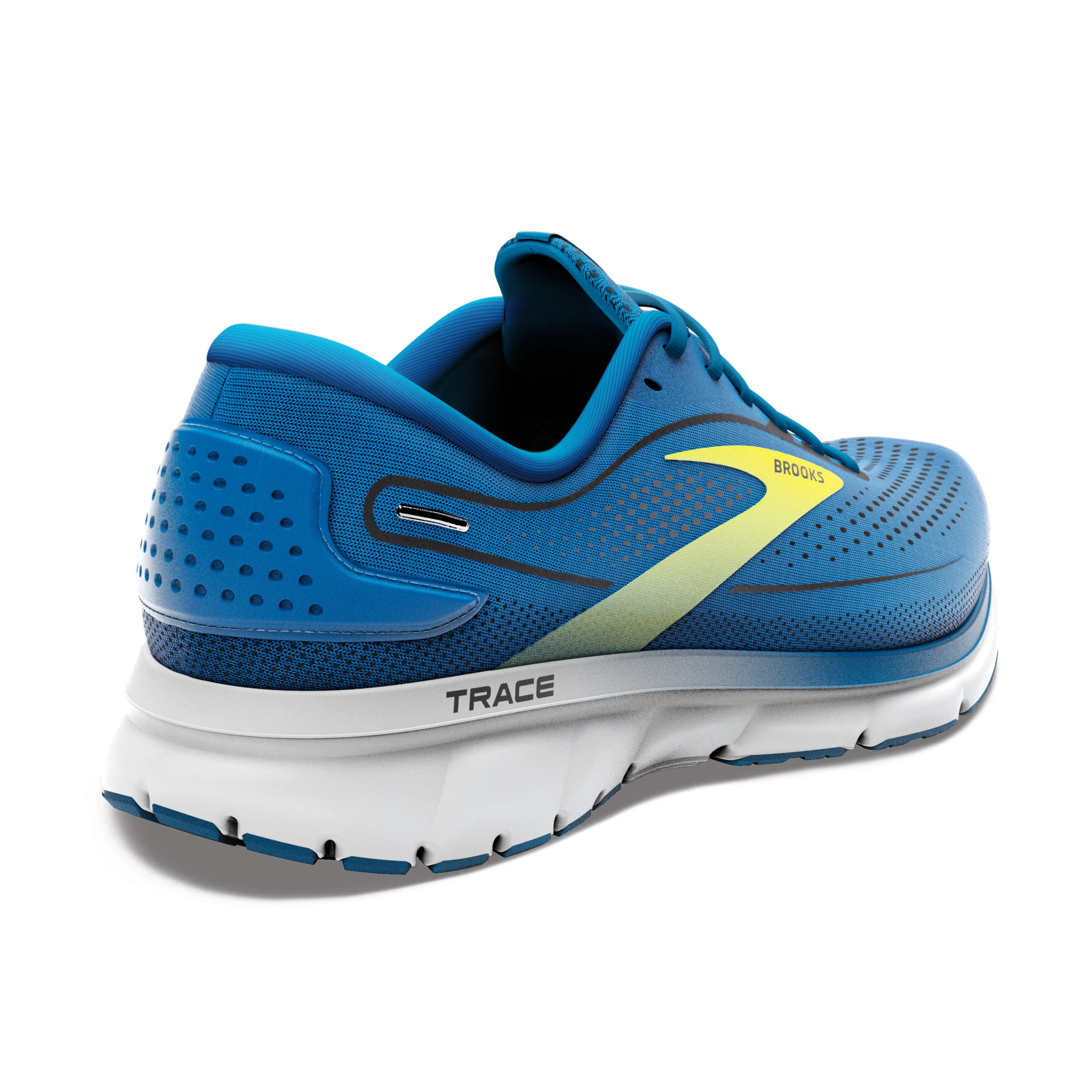 Brooks Trace 2, Herren, Blue/Nightlife/White, blau/gelb - Image 4