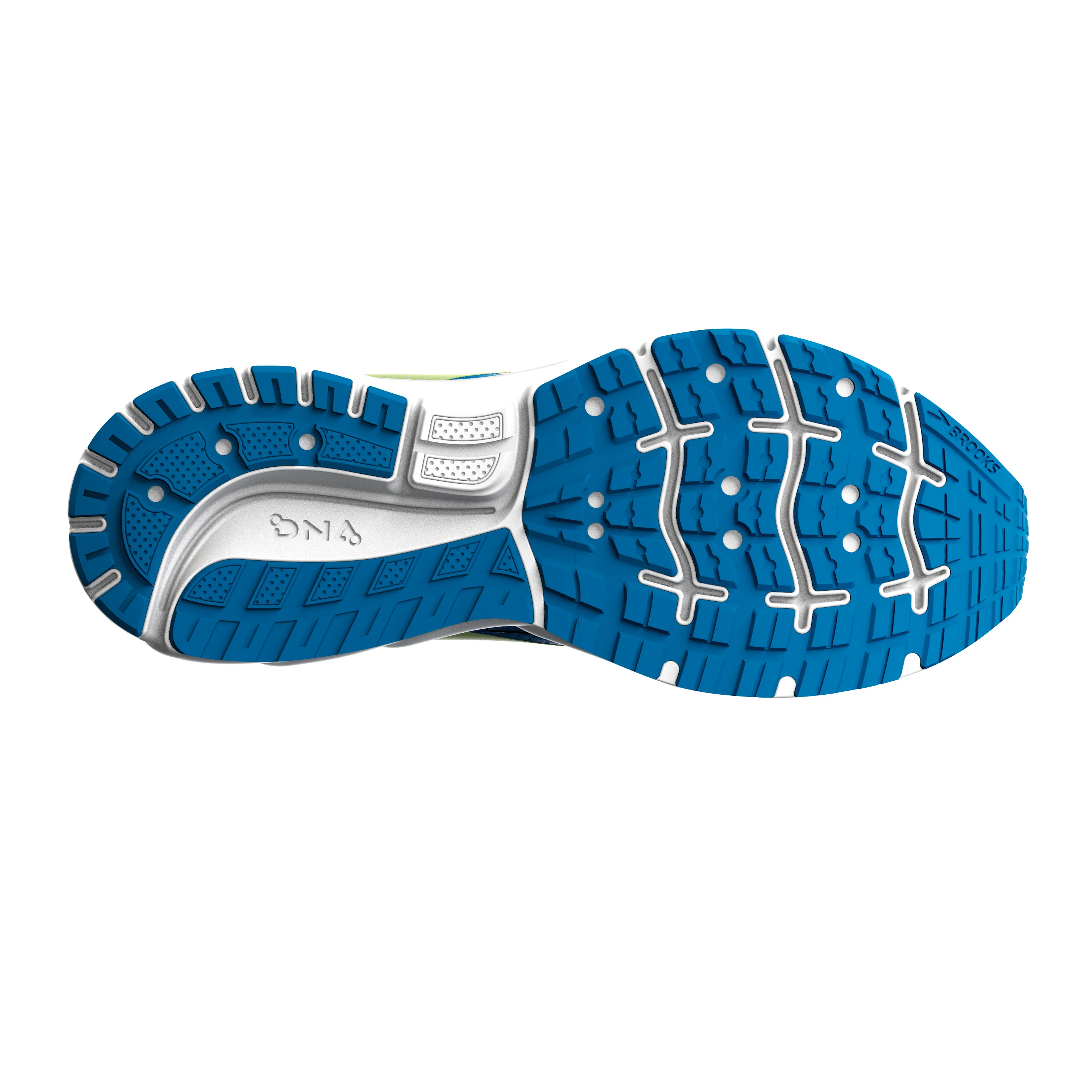 Brooks Trace 2, Herren, Blue/Nightlife/White, blau/gelb - Image 6