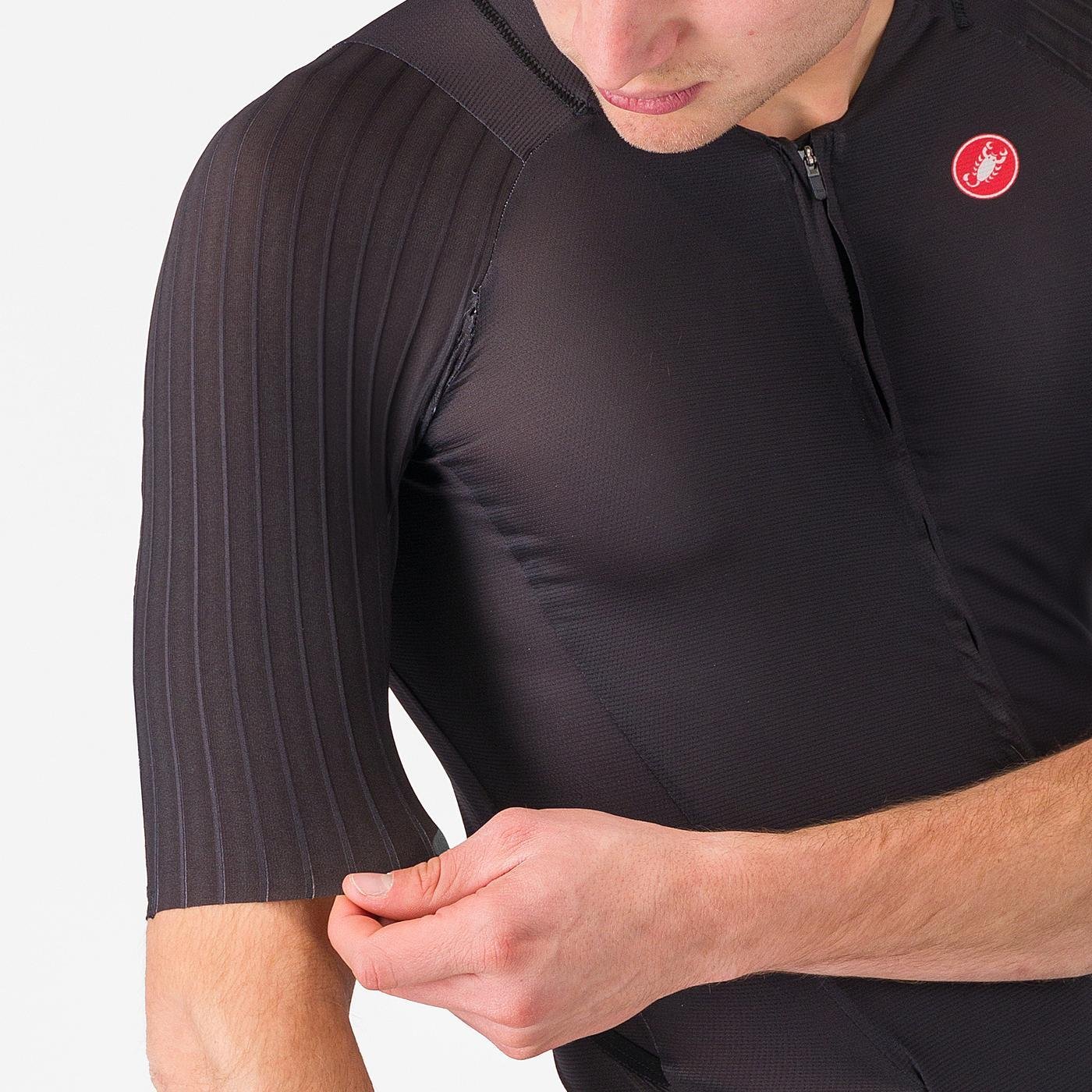 Castelli Free Sanremo 3 Short Sleeve Trisuit, Herren, Black - Image 3