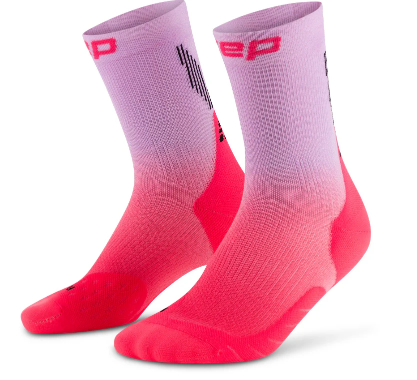 CEP Core Run Edt. Gradient Socks 5.0 - Mid Cut, Herren, pink / lilac fade - Image 3