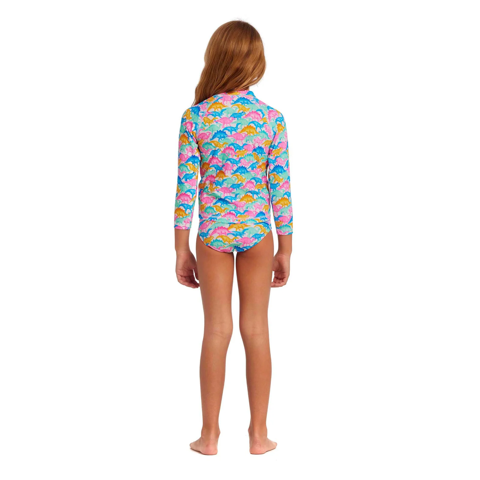 Way Funky Funkita, Zippy Rash Vest Minisaurus, Langarm - Badeoberteil, Kinder - Image 3